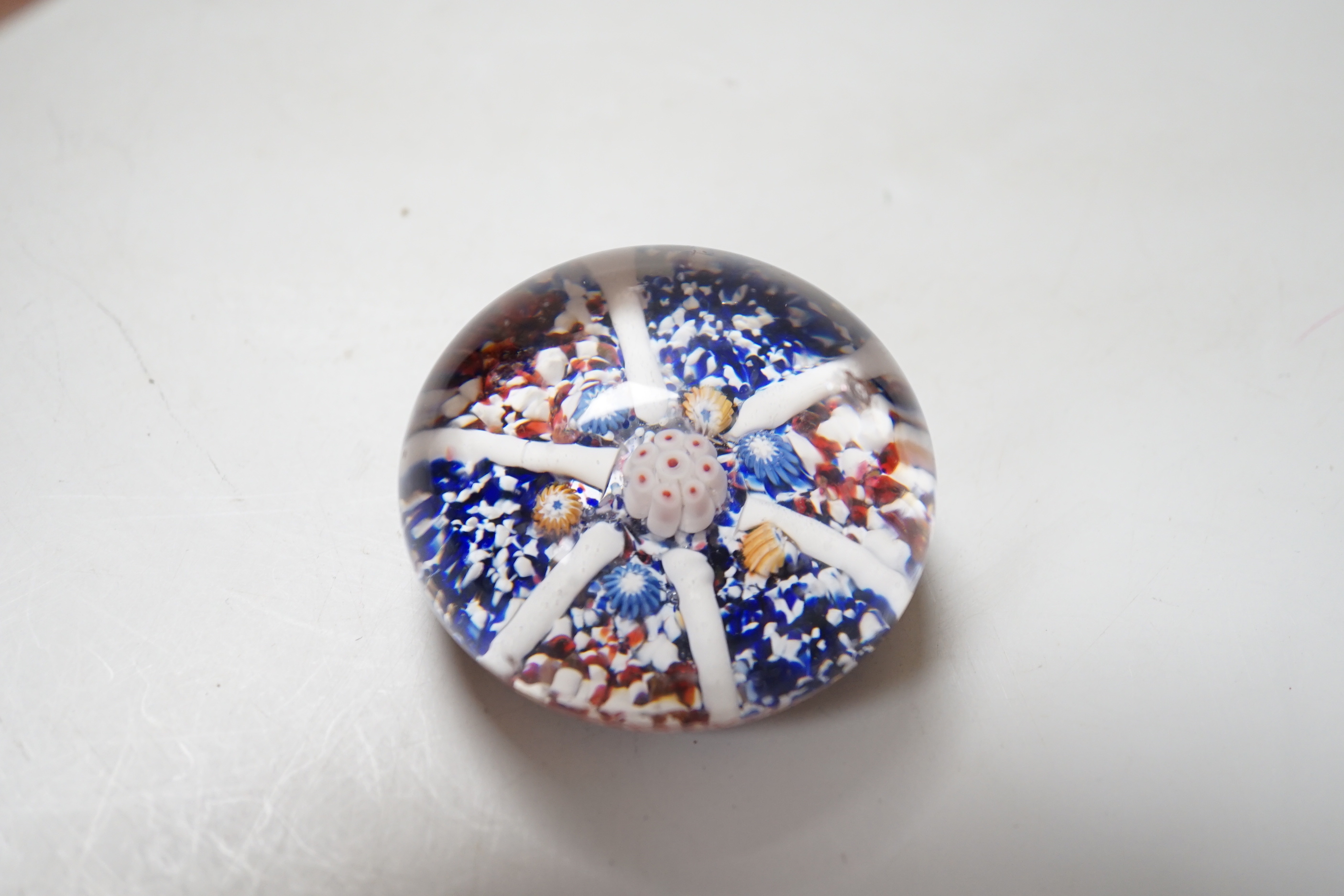 A St Louis paperweight, approximately 6cm diameter